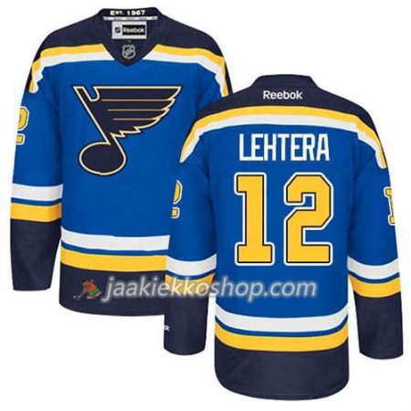 Reebok Miehille NHL St. Louis Blues Pelipaita Jori Lehtera #12 Koti Sininen