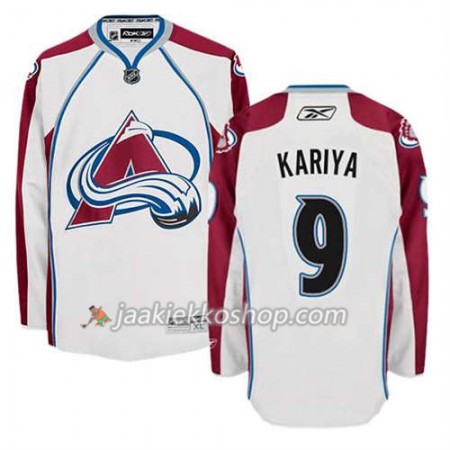 Reebok Miehille NHL Colorado Avalanche Pelipaita Paul Kariya #9 Vieras Valkoinen