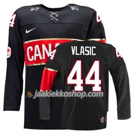 Lapsille NHL Premier Kanada Team Pelipaita Marc-Edouard Vlasic #44 Kolmas Musta Paita