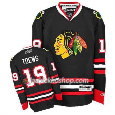 Lapsille NHL Chicago Blackhawks Pelipaita Jonathan Toews #19 Premier Kolmas Musta