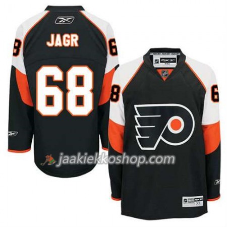 Reebok Miehille NHL Philadelphia Flyers Pelipaita Jaromir Jagr #68 Kolmas Musta