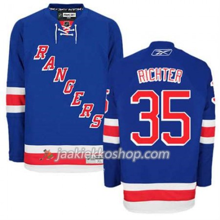 Reebok Miehille NHL New York Rangers Pelipaita Mike Richter #35 Koti Sininen