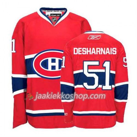 Reebok Miehille NHL Montreal Canadiens Pelipaita David Desharnais #51 Koti Punainen
