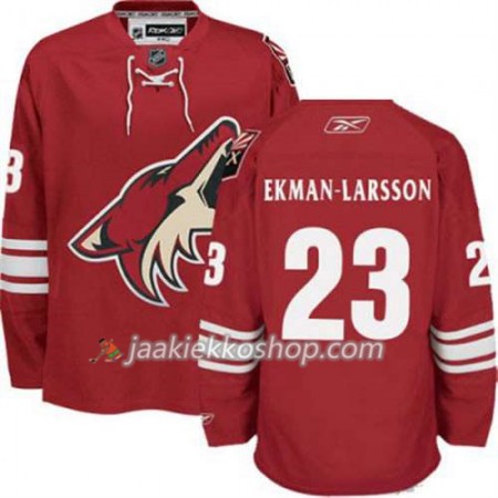 Reebok Miehille NHL Phoenix Coyotes Oliver Ekman-Larsson 23 Burgundy Punainen Koti