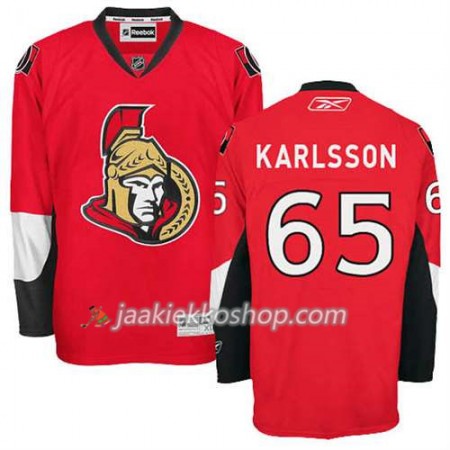 Reebok Miehille NHL Ottawa Senators Pelipaita Erik Karlsson #65 Koti Punainen