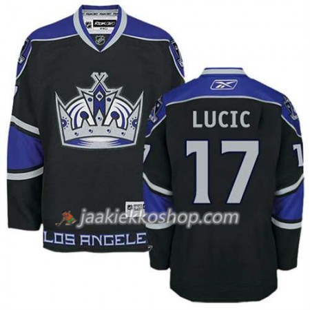 Reebok Miehille NHL Los Angeles Kings Pelipaita Milan Lucic #17 Kolmas Musta Reebok Miehille NHL Los Angeles Kings Pelipaita Milan Lucic #17 Kolmas Musta
