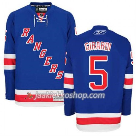 Reebok Miehille NHL New York Rangers Pelipaita Dan Girardi #5 Koti Sininen