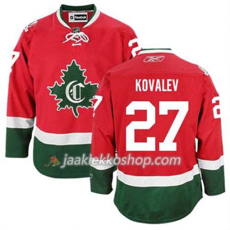 Reebok Miehille NHL Montreal Canadiens Pelipaita Alexei Kovalev #27 Kolmas Uusi Punainen