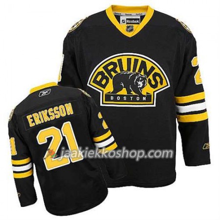 Reebok Miehille NHL Boston Bruins Pelipaita Loui Eriksson #21 Kolmas Musta