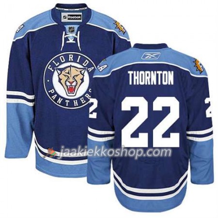 Reebok Miehille NHL Florida Panthers Pelipaita Shawn Thornton #22 Kolmas Sininen