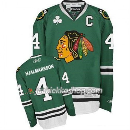Reebok Miehille NHL Chicago Blackhawks Pelipaita Niklas Hjalmarsson 4 vihreä Reebok Miehille NHL Chicago Blackhawks Pelipaita Niklas Hjalmarsson 4 vihreä