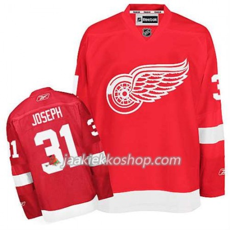 Reebok Miehille NHL Detroit Red Wings Pelipaita Curtis Joseph #31 Koti Punainen