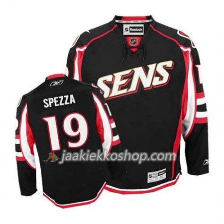 Reebok Miehille NHL Ottawa Senators Pelipaita Jason Spezza #19 Kolmas Musta