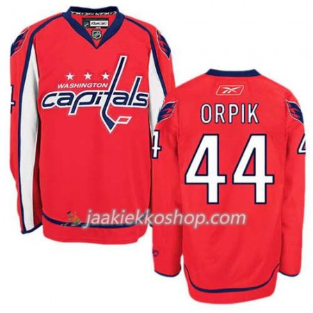Reebok Miehille NHL Washington Capitals Pelipaita Brooks Orpik #44 Koti Punainen