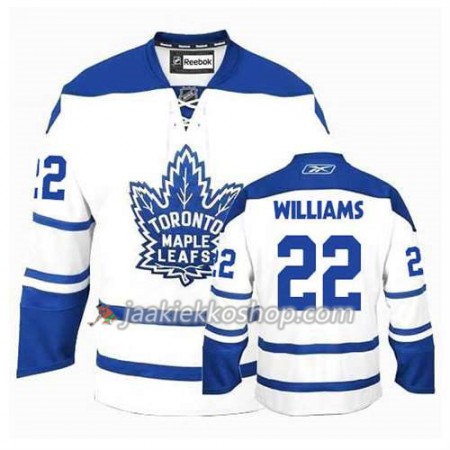 Reebok Miehille NHL Toronto Maple Leafs Pelipaita Tiger Williams #22 Kolmas Valkoinen