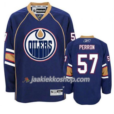 Reebok Miehille NHL Edmonton Oilers Pelipaita David Perron #57 Kolmas Sininen Reebok Miehille NHL Edmonton Oilers Pelipaita David Perron #57 Kolmas Sininen