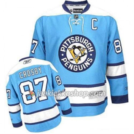 Reebok Miehille NHL Pittsburgh Penguins Pelipaita Sidney Crosby 87 Sininen Kolmas