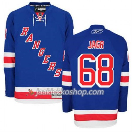Reebok Miehille NHL New York Rangers Pelipaita Jaromir Jagr #68 Koti Sininen