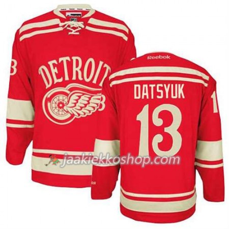 Reebok Miehille NHL Detroit Red Wings Pelipaita Pavel Datsyuk #13 2014 Winter Classic Punainen