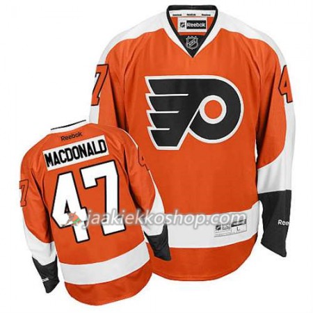 Reebok Miehille NHL Philadelphia Flyers Pelipaita Andrew MacDonald #47 Koti Oranssi