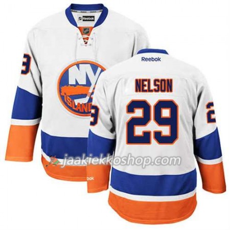 Reebok Miehille NHL New York Islanders Pelipaita Brock Nelson #29 Vieras Valkoinen