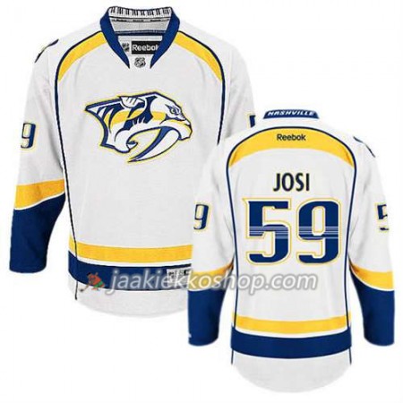 Reebok Miehille NHL Nashville Predators Pelipaita Roman Josi #59 Vieras Valkoinen