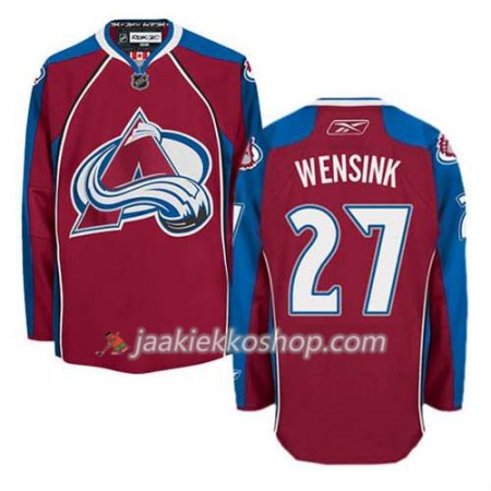 Reebok Miehille NHL Colorado Avalanche Pelipaita John Wensink #27 Koti Punainen