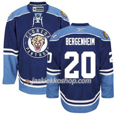 Reebok Miehille NHL Florida Panthers Pelipaita Sean BergenKoti #20 Kolmas Sininen