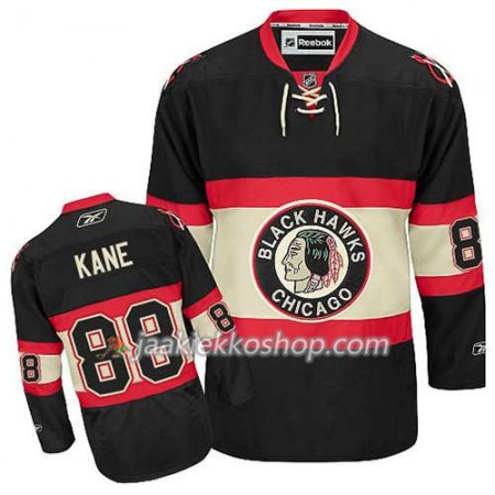 Reebok Miehille NHL Chicago Blackhawks Pelipaita Patrick Kane #88 Uusi Kolmas Musta