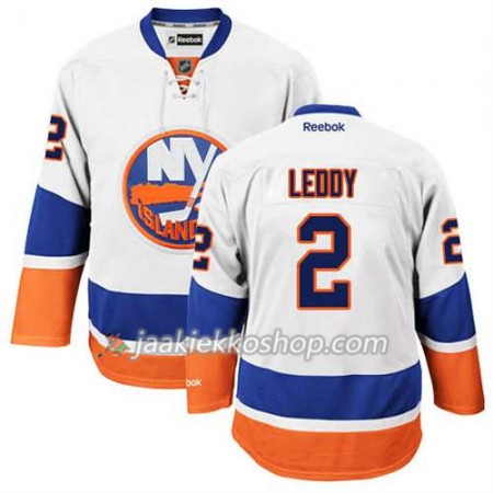 Reebok Miehille NHL New York Islanders Pelipaita Nick Leddy #2 Vieras Valkoinen