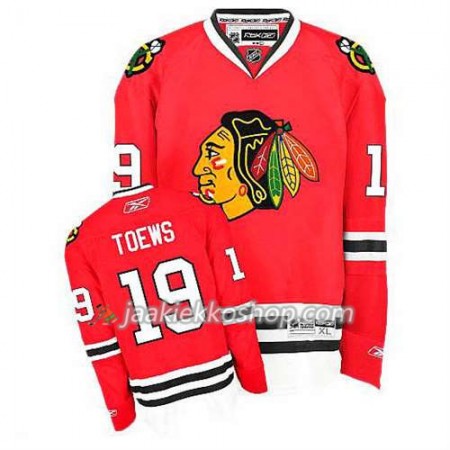 Lapsille NHL Chicago Blackhawks Pelipaita Jonathan Toews #19 Premier Koti Punainen