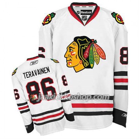 Lapsille NHL Chicago Blackhawks Pelipaita Teuvo Teravainen #86 Premier Vieras Valkoinen
