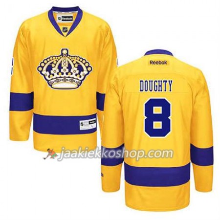 Reebok Nainen NHL Los Angeles Kings Pelipaita Drew Doughty #8 Premier Kolmas Kulta
