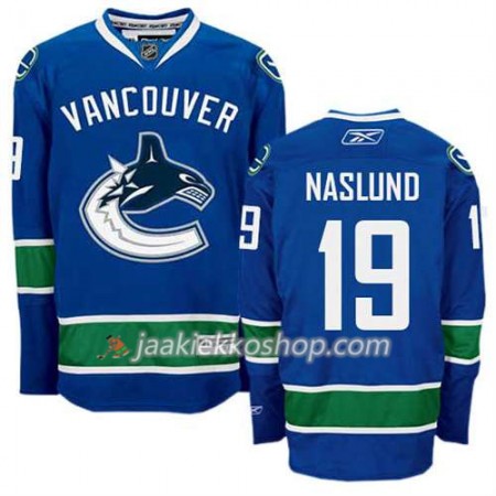 Reebok Miehille NHL Vancouver Canucks Pelipaita Markus Naslund #19 Koti Sininen