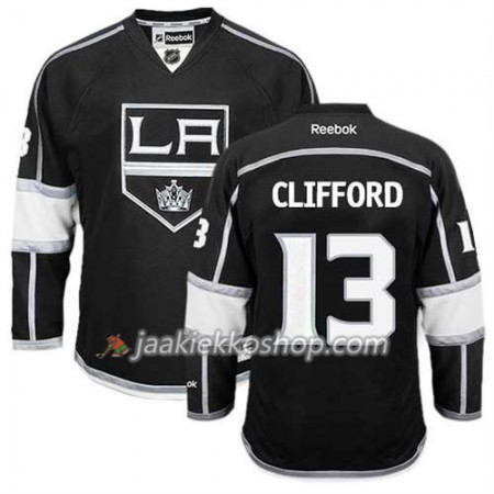 Reebok Nainen NHL Los Angeles Kings Pelipaita Kyle Clifford #13 Premier Koti Musta