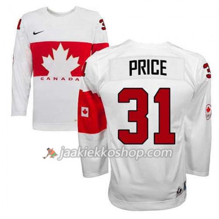 Reebok Nainen NHL Premier Kanada Team Pelipaita Carey Price #31 Koti Valkoinen Paita