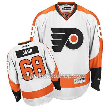 Reebok Miehille NHL Philadelphia Flyers Pelipaita Jaromir Jagr #68 Vieras Valkoinen