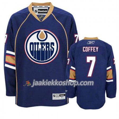 Reebok Miehille NHL Edmonton Oilers Pelipaita Paul Coffey #7 Kolmas Sininen