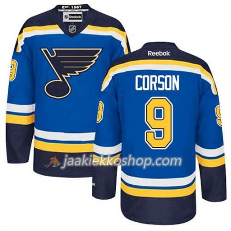 Reebok Miehille NHL St. Louis Blues Pelipaita Shayne Corson #9 Koti Sininen Reebok Miehille NHL St. Louis Blues Pelipaita Shayne Corson #9 Koti Sininen