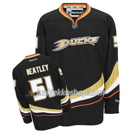 Reebok Miehille NHL Anaheim Ducks Pelipaita Dany Heatley #51 Koti Musta
