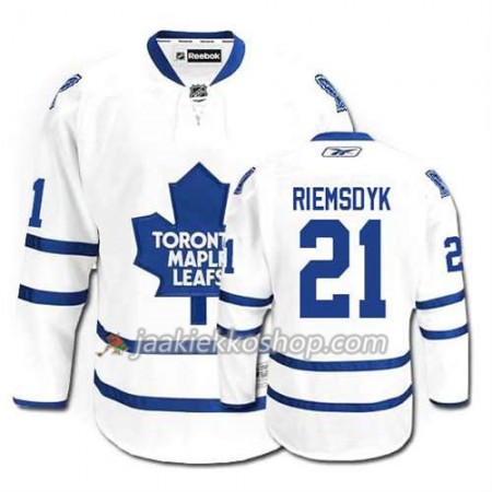 Reebok Miehille NHL Toronto Maple Leafs Pelipaita James Van Riemsdyk #21 Vieras Valkoinen