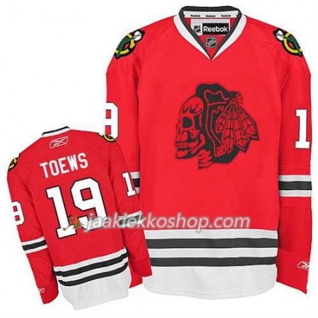 Lapsille NHL Chicago Blackhawks Pelipaita Jonathan Toews #19 Red Skull