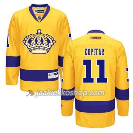 Reebok Nainen NHL Los Angeles Kings Pelipaita Anze Kopitar #11 Premier Kolmas Kulta