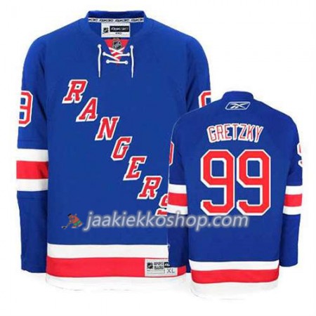 Reebok Miehille NHL New York Rangers Pelipaita Wayne Gretzky #99 Koti Sininen