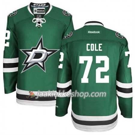 Reebok Miehille NHL Dallas Stars Pelipaita Erik Cole #72 Koti Vihreä