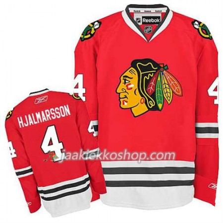 Lapsille NHL Chicago Blackhawks Pelipaita Niklas Hjalmarsson #4 Premier Koti Punainen