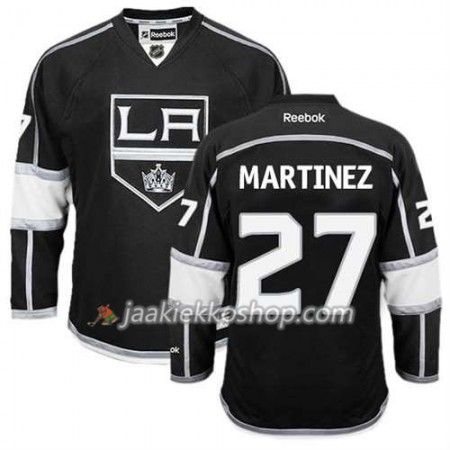 Reebok Miehille NHL Los Angeles Kings Pelipaita Alec Martinez #27 Koti Musta