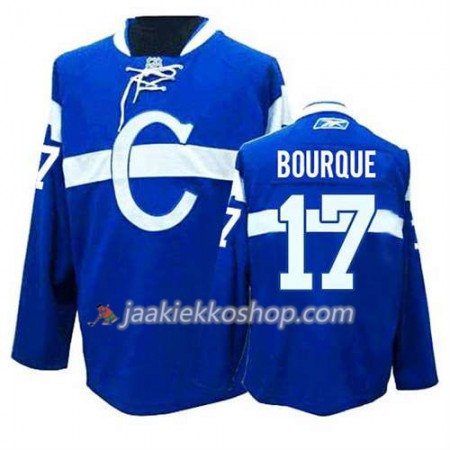 Reebok Miehille NHL Montreal Canadiens Pelipaita Rene Bourque #17 Kolmas Sininen