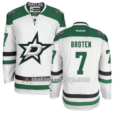 Reebok Miehille NHL Dallas Stars Pelipaita Neal BPunainenen #7 Vieras Valkoinen