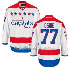Reebok Miehille NHL Washington Capitals Pelipaita T.J. Oshie #77 Kolmas Valkoinen